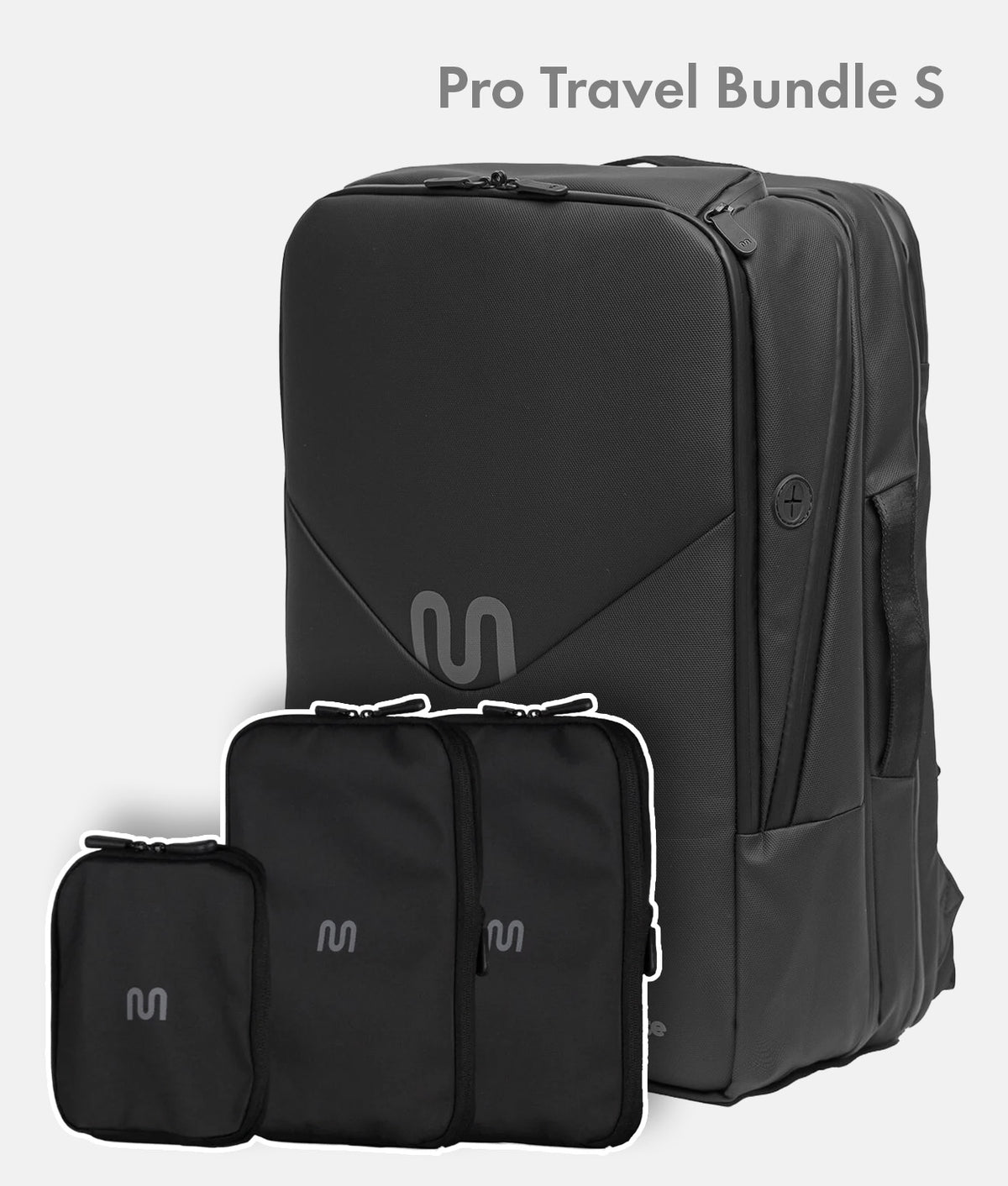 Pro Travel Bundle S – Travel Backpack Pro + Packing Cubes