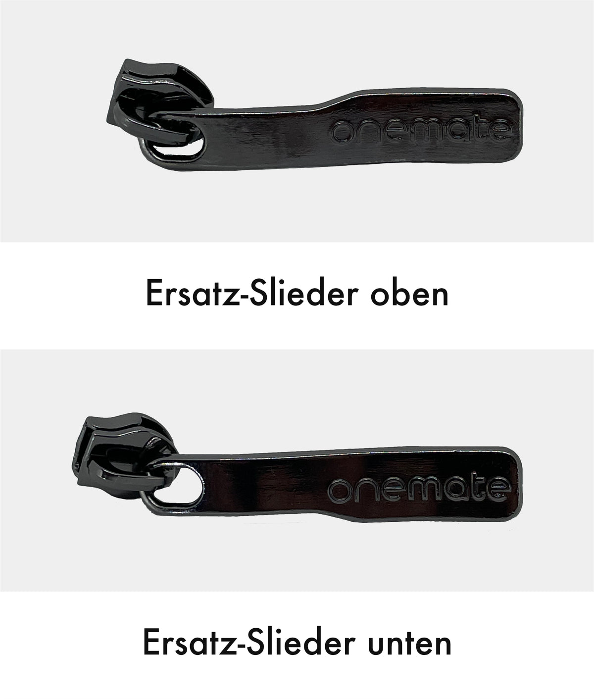 Spare part suitcase zipper slider