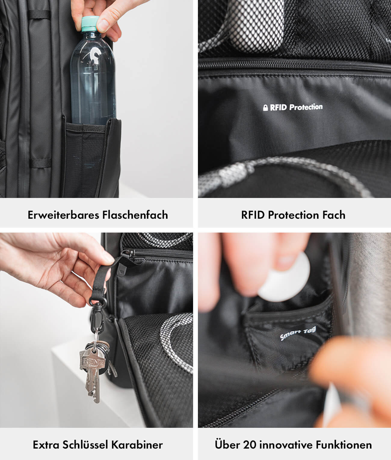 Travel Backpack Pro + Hip Belt Pro Bundle