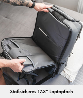 Ultimate Travel Bundle M – Travel Backpack Ultimate 2 + Packing Cubes + Toiletry Bag