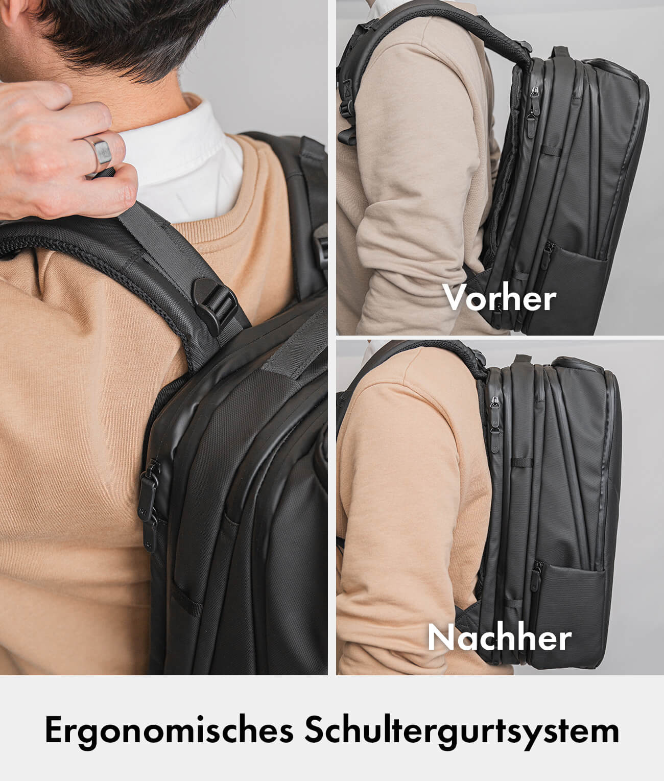 Pro Travel Bundle S – Travel Backpack Pro + Packing Cubes