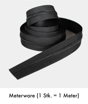 Black zipper tape