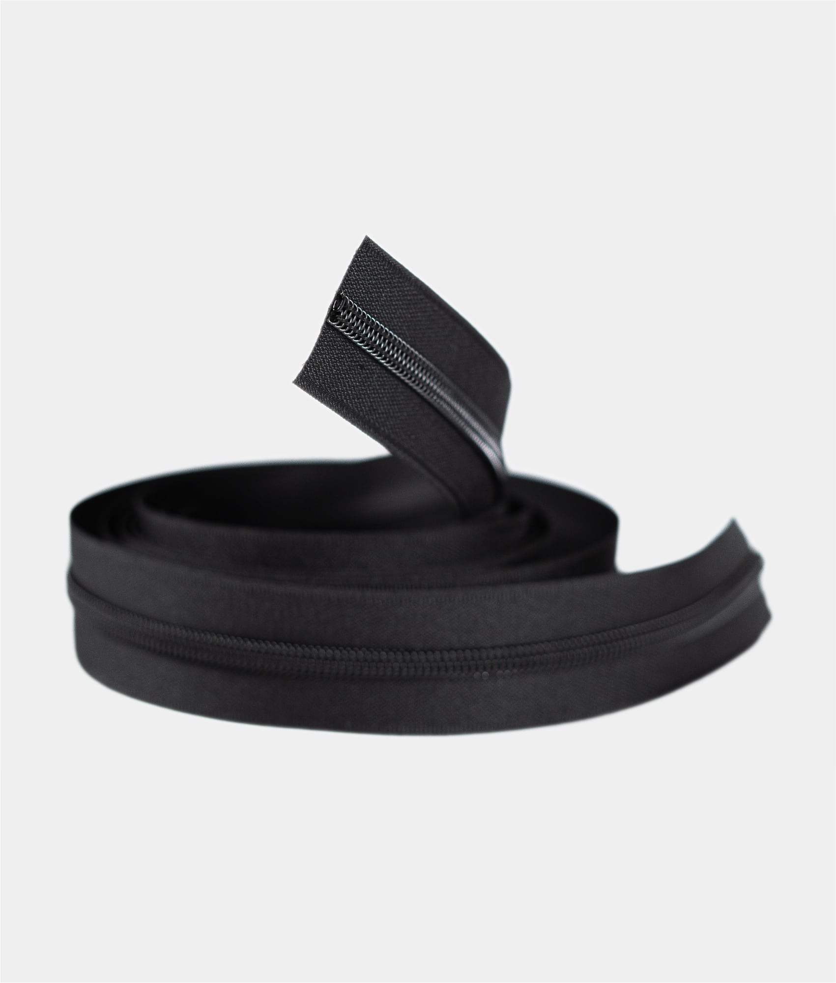 Black zipper tape